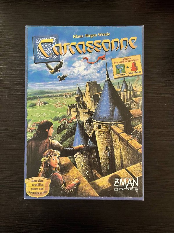 Настольная игра Каркассон базовая версия English