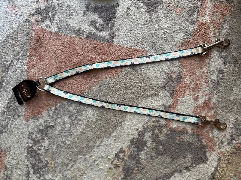 Двойной поводок для двух собак, рулетка Flexi, миска HUNTER 1