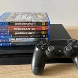 PlayStation 4 Slim, 5 игр 1