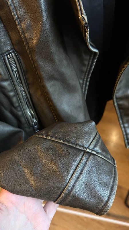 Кожаная куртка ZARA, S 4