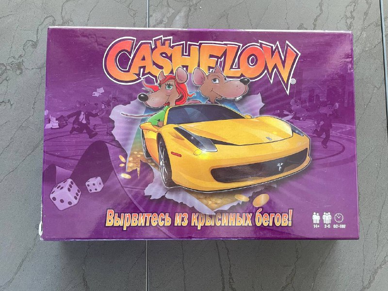 Настольная игра Денежный Поток CASHFLOW