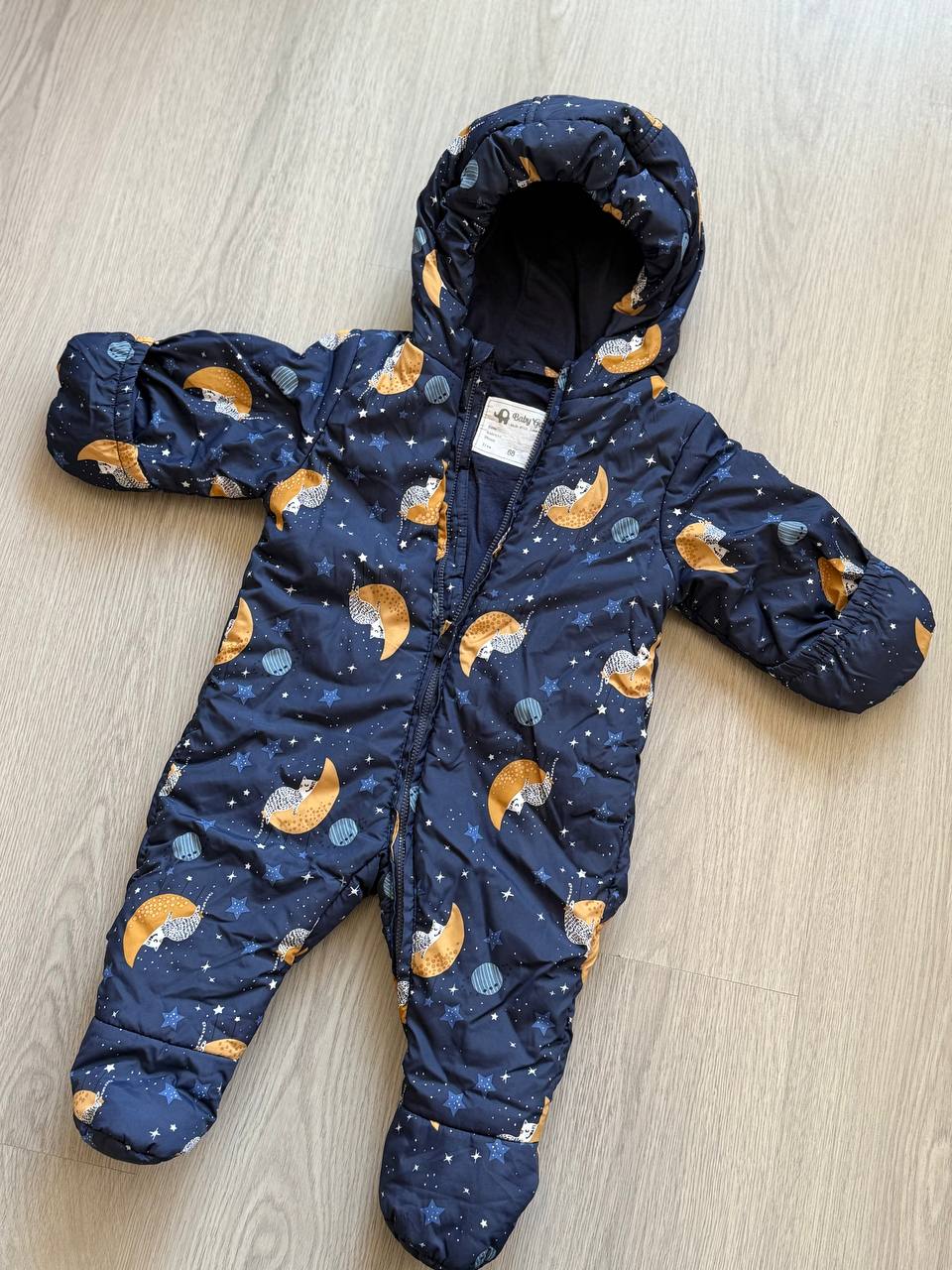 Детские комбинезоны светлый, синий 2