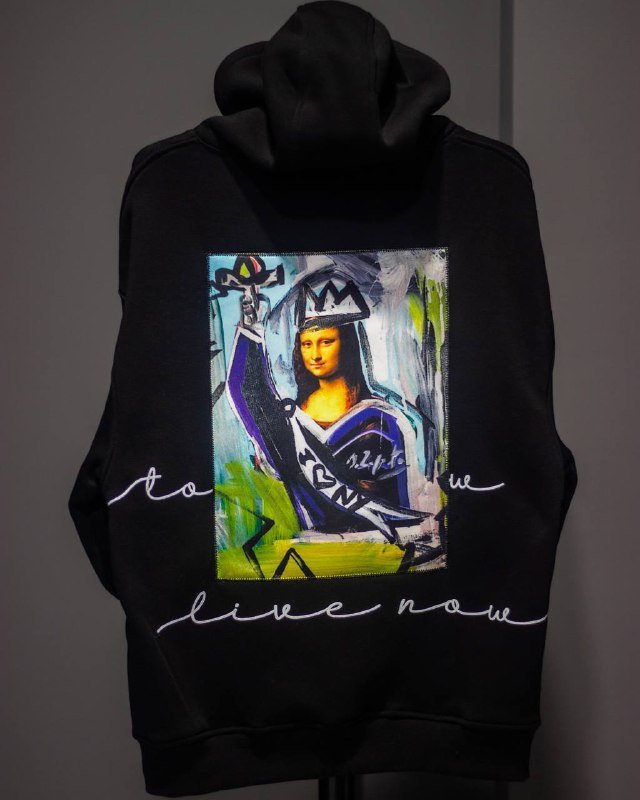 Новое худи с принтом Mona Lisa 2