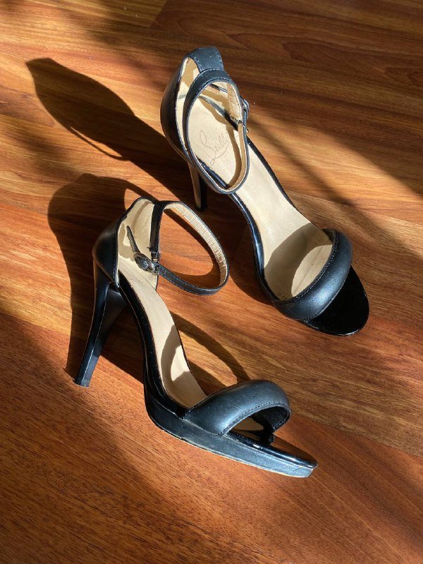 Черные босоножки, босоножки с цветочком, бежевые слипоны 36 размер 3