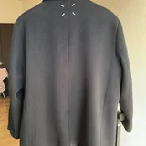 Черный трикотажный пиджак 2