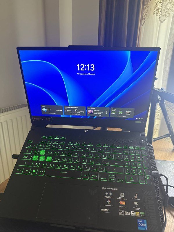 ASUS TUF Gaming F15 ноутбук