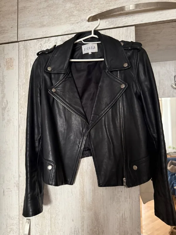 Кожаная куртка Claudie Pierlot 1