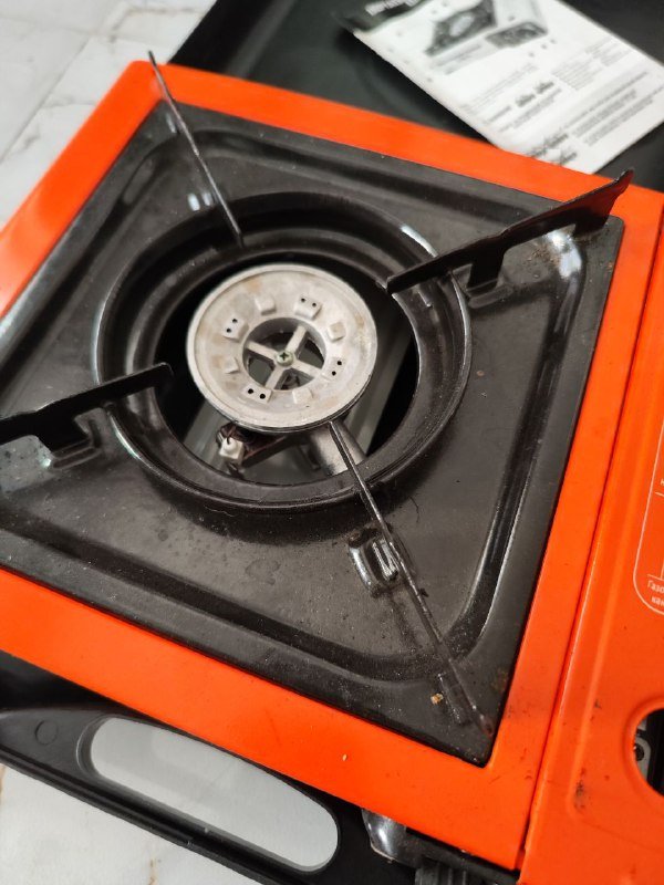 Газовая горелка с газом 3