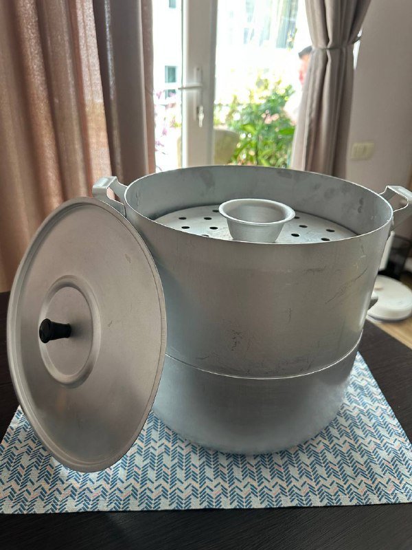 Мантышница 4 яруса 27 см, 5 литров кастрюля