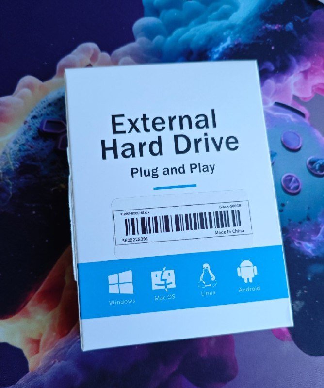 Внешний жёсткий диск 500ГБ