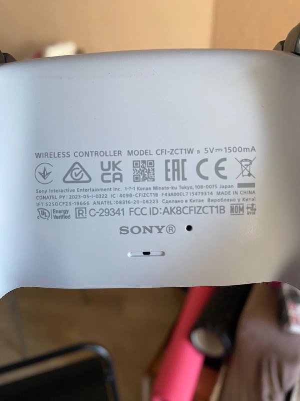 Геймпады Dualsense PlayStation 5, зарядная станция 6