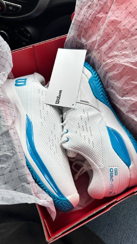 Оригинальные кроссовки Wilson Rush Pro Ace, размер US 9.5 2