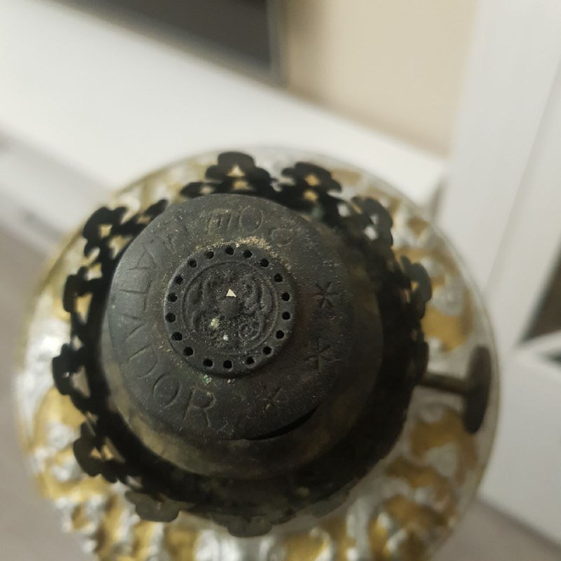 Антикварная лампа 19 века 3