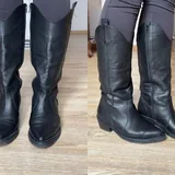 Пальто, платье, блузка, стринги, казаки, сумка, очки, туфли 5