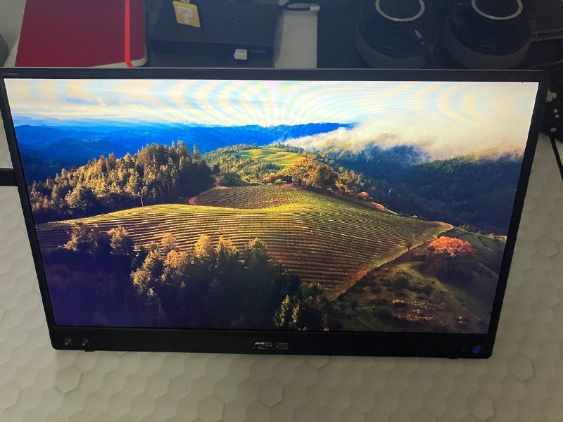 Портативный монитор ASUS, клавиатура Meetion, оперативная память Kingston