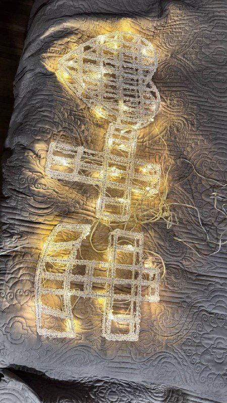 декоративная LED-гирлянда Faith Love Hope 2