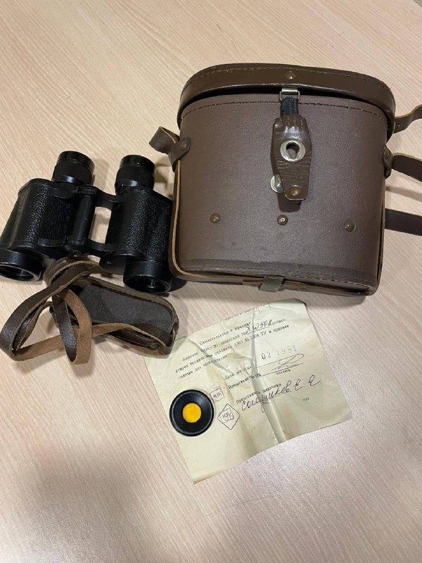 Советский бинокль 3