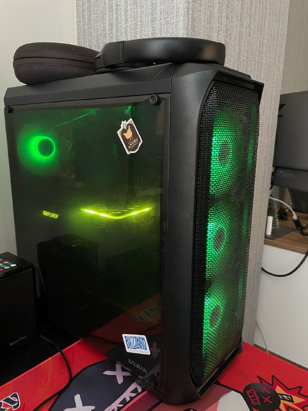 Компьютер с видеокартой RTX 3060 Ti и комплектующими
