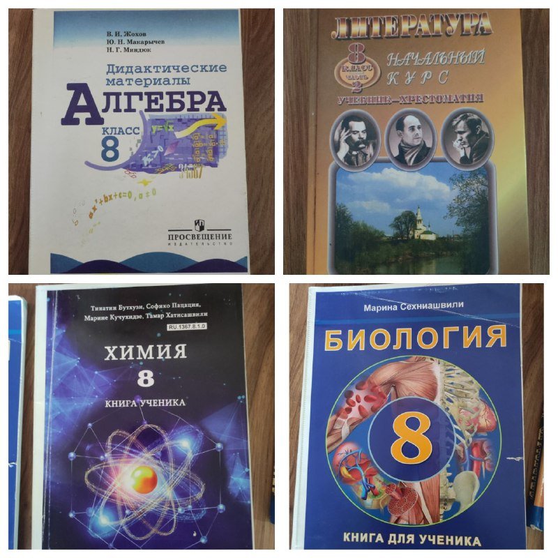 Учебники и рабочие тетради для школы 2-9 классы 2