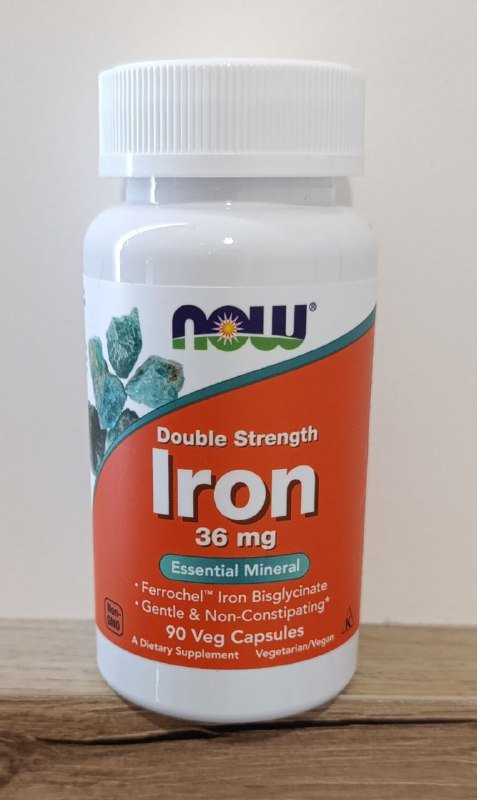 Железо хелатное глицинат 90 капсул 36 мг