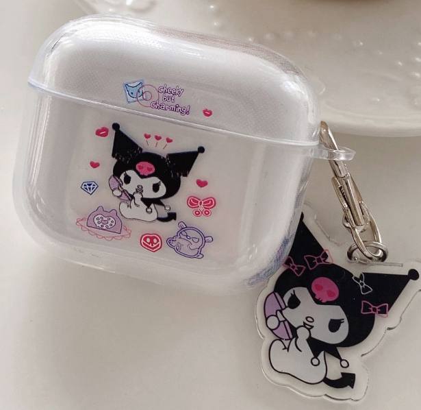 Чехол на AirPods 3 с брелоком 2
