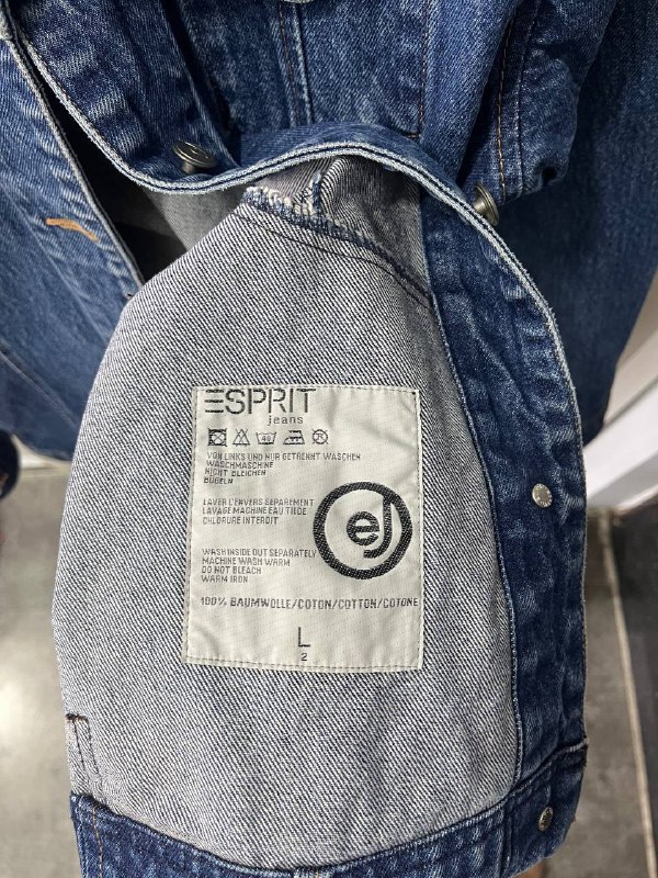 Джинсовая куртка Esprit, размер L, отличное состояние 5