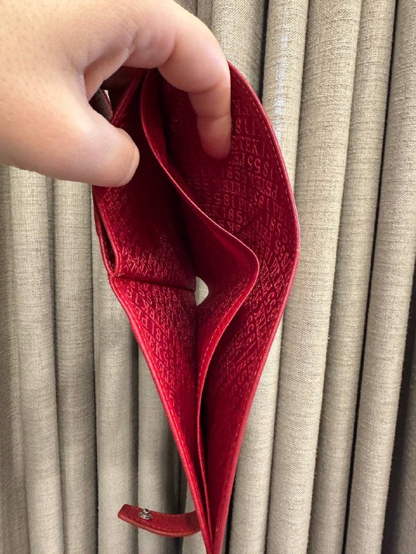 Красный кожаный чехол Petek для паспортов и документов 5