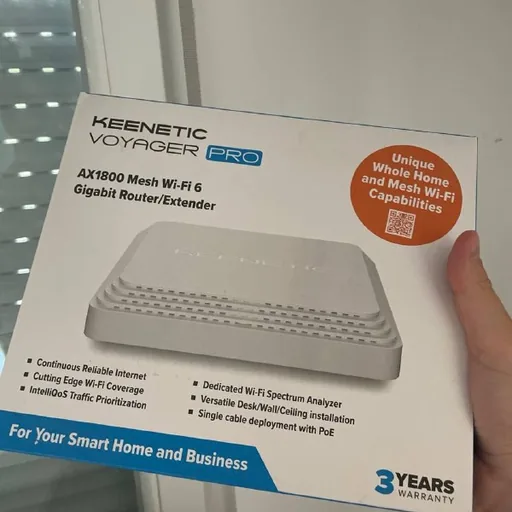 Keenetic Voyager Pro AX1800 Mesh Wi-Fi 6 Router