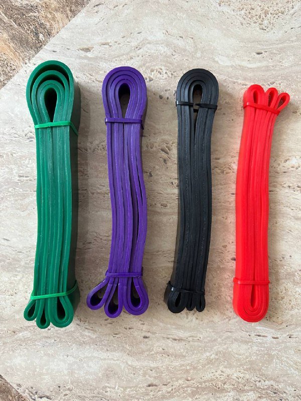 Набор фитнес резинок 4 уровня сопротивления 2