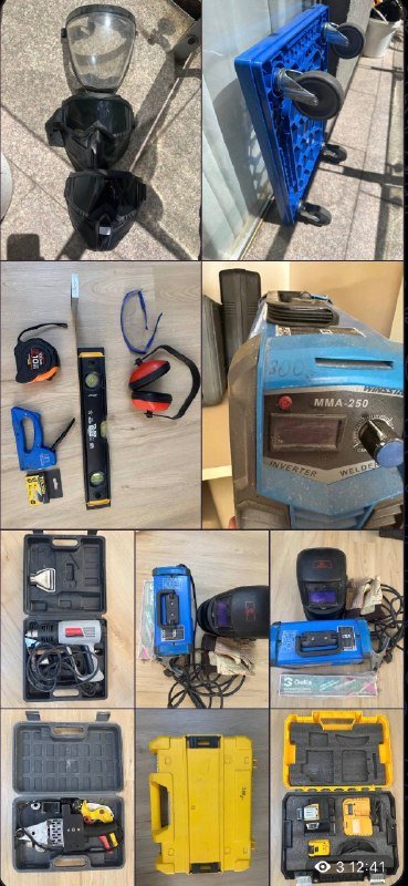 Инструменты, электроинструменты, расходники