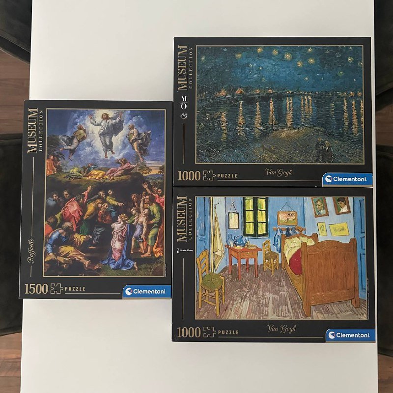 Пазлы 1000 и 1500 деталей