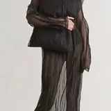 Платье из жатого сатина 1