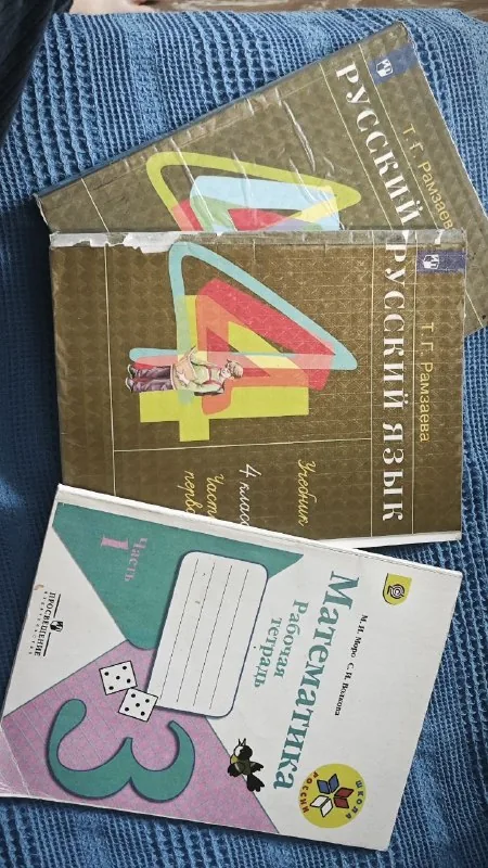 Русский язык, математика, 4 класс