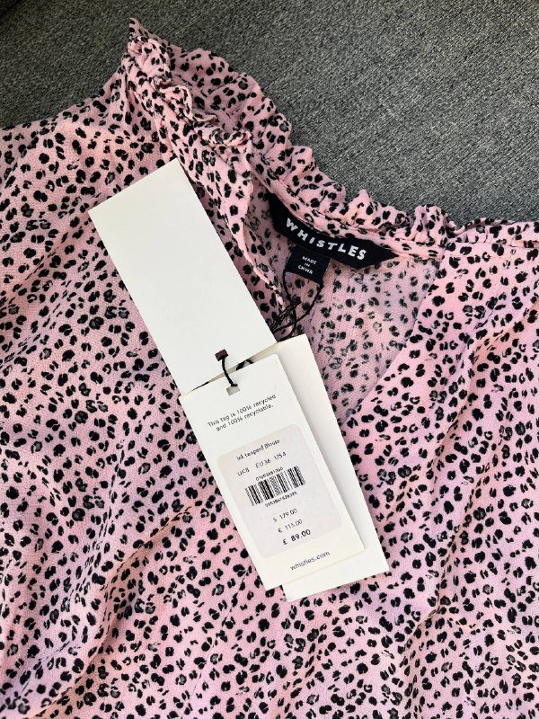 Льняной пиджак Topshop, блузка Whistles 8