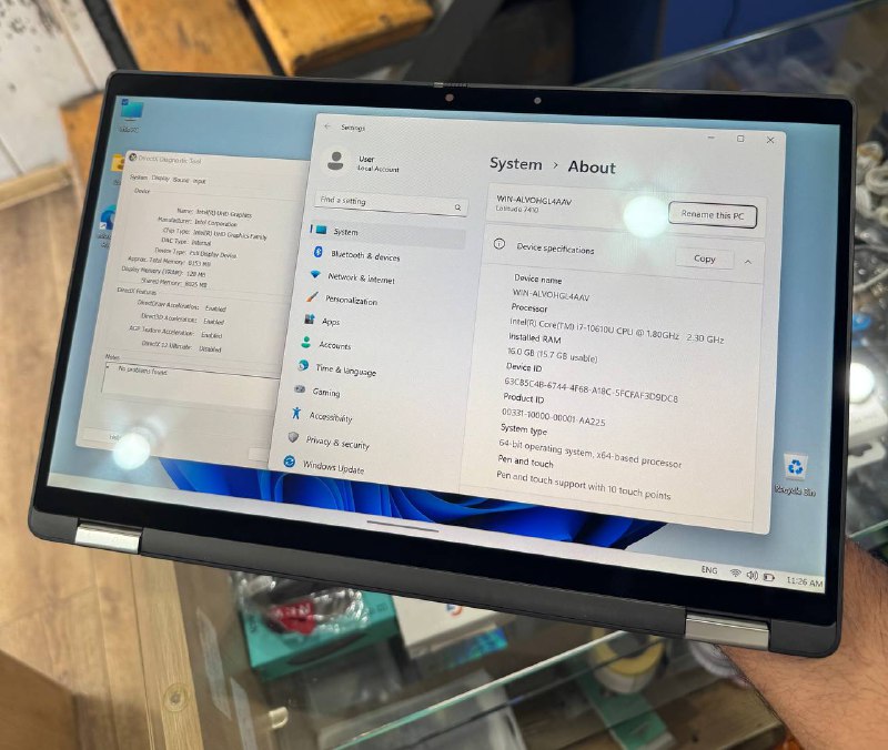 Dell Latitude 7410 2-в-1 ноутбук трансформер 4