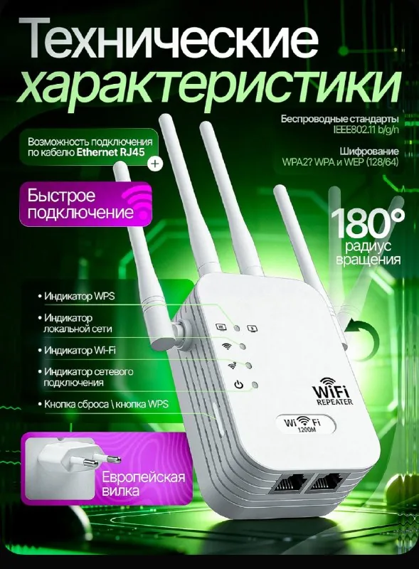 Усилитель сигнала Wi-Fi