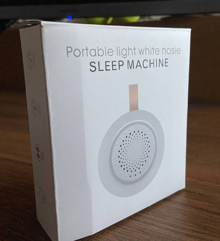 Портативный детский ночник с белым шумом 5