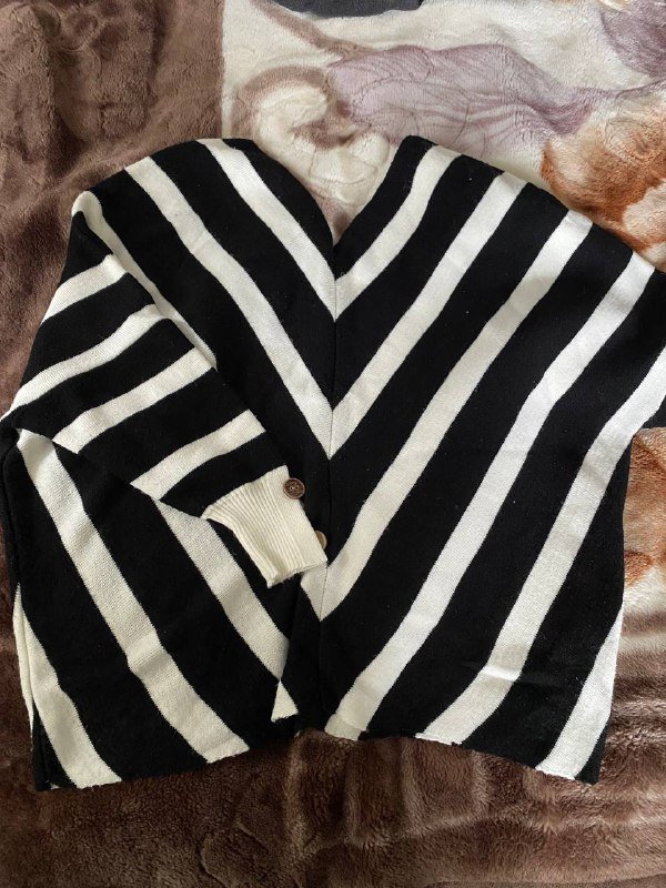 Женская одежда полосатый свитер размер М-Л