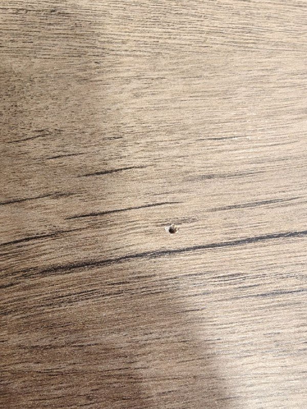 Стол белый и коричневый большой 7