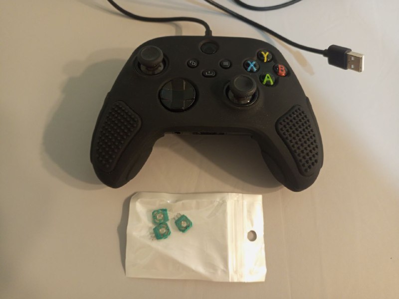 Оригинальный контроллер Xbox X/S с модом и кабелем