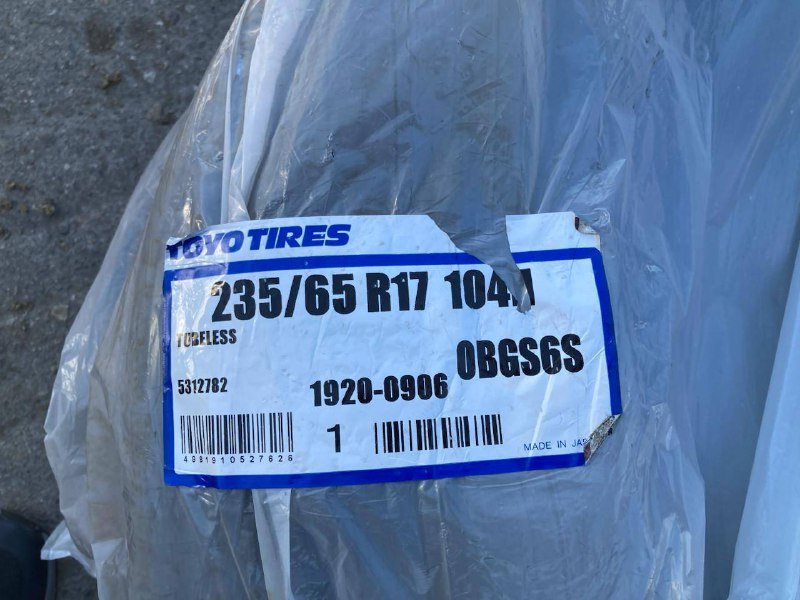 Зимние шины Toyo Observe gsi-6 ls 235/65/R17 комплект 4 шт 5