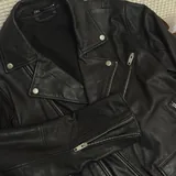 Кожаная куртка Zara 4