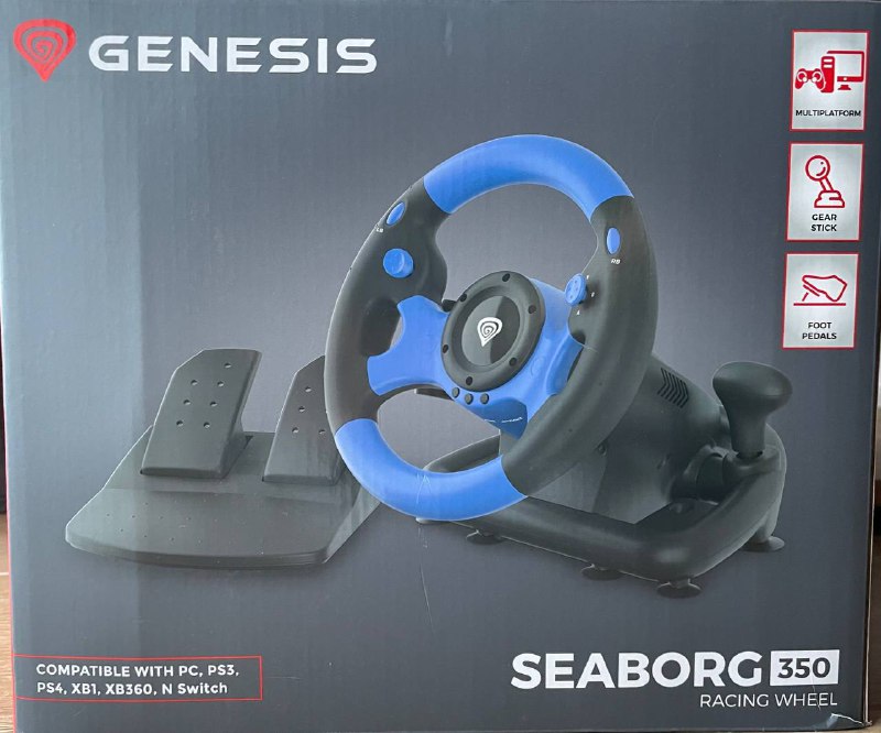 Игровой руль Genesis Seaborg 350 2