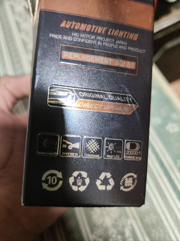 Новые ксеноновые лампы на машину 4