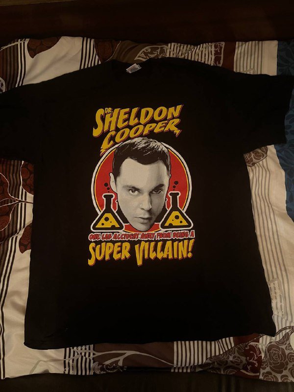 Фирменная футболка The Big Bang Theory XL