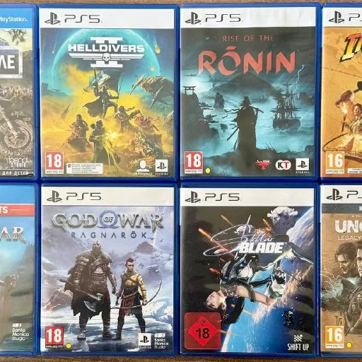 Игры на дисках для PS4 и PS5