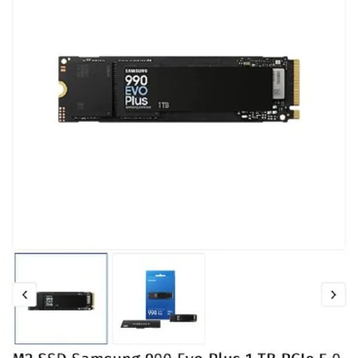 Samsung 990 EVO Plus SSD 1TB