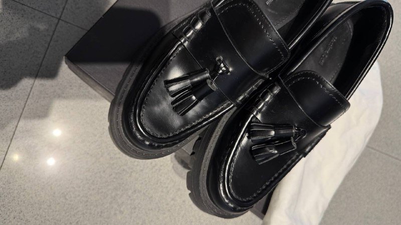 Лоферы Massimo Dutti, размер 38, кожа