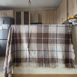 Плед теплый клетчатый 2