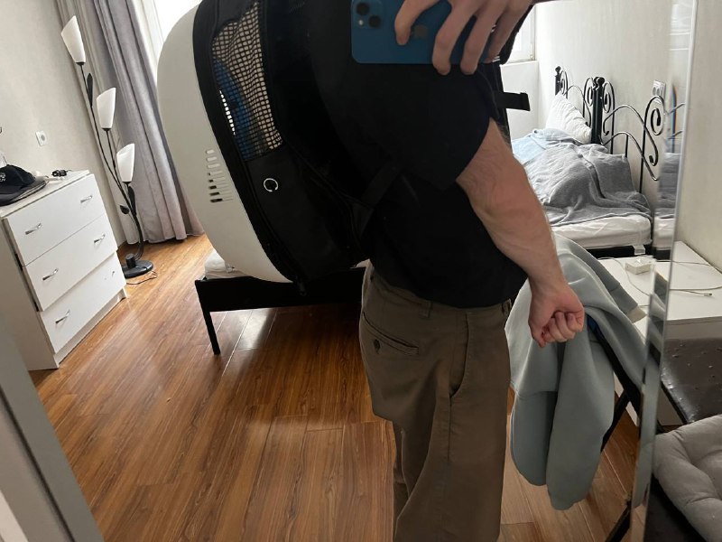 Переноска-рюкзак для кошек средних и маленьких размеров 3